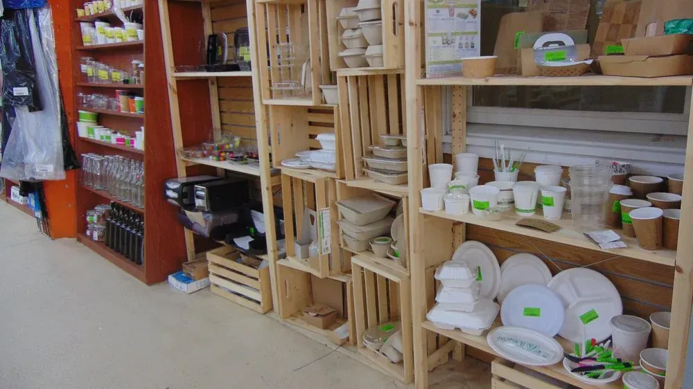 Professional kitchen equipment row