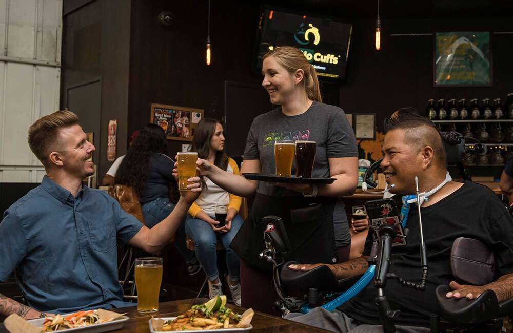 restaurant customers