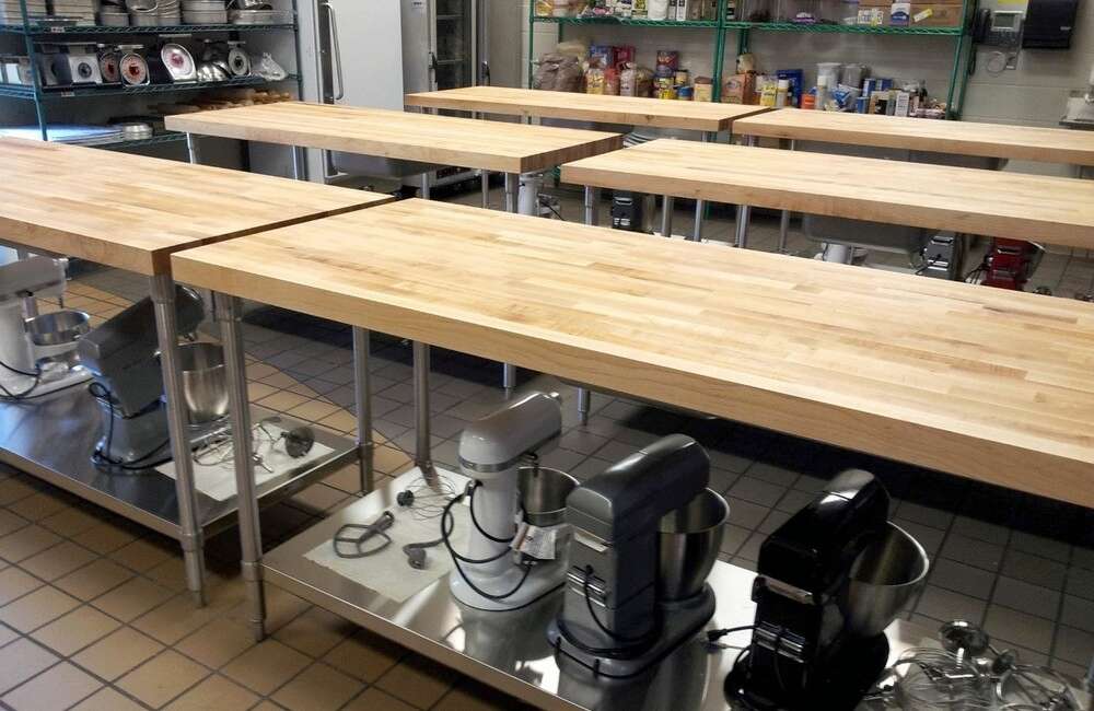 restaurant kitchen work tables