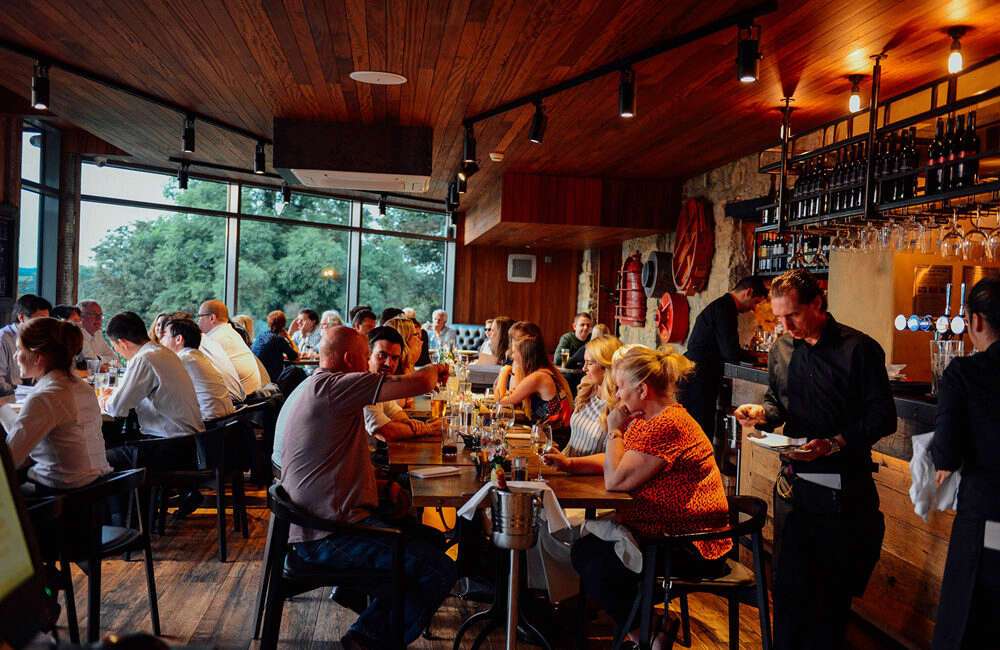 busy restaurant noise