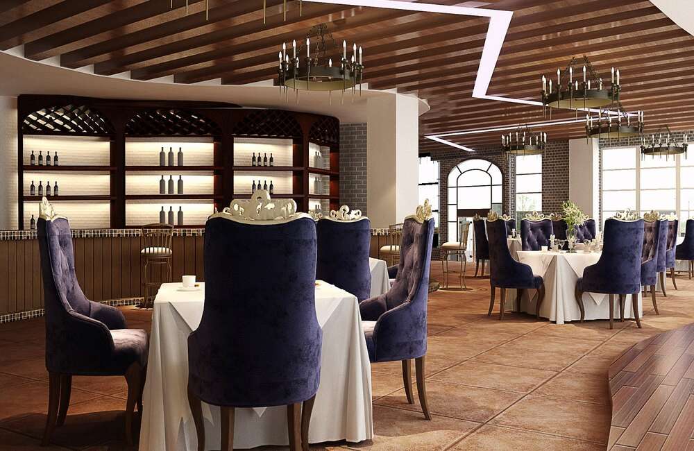 restaurant table decor