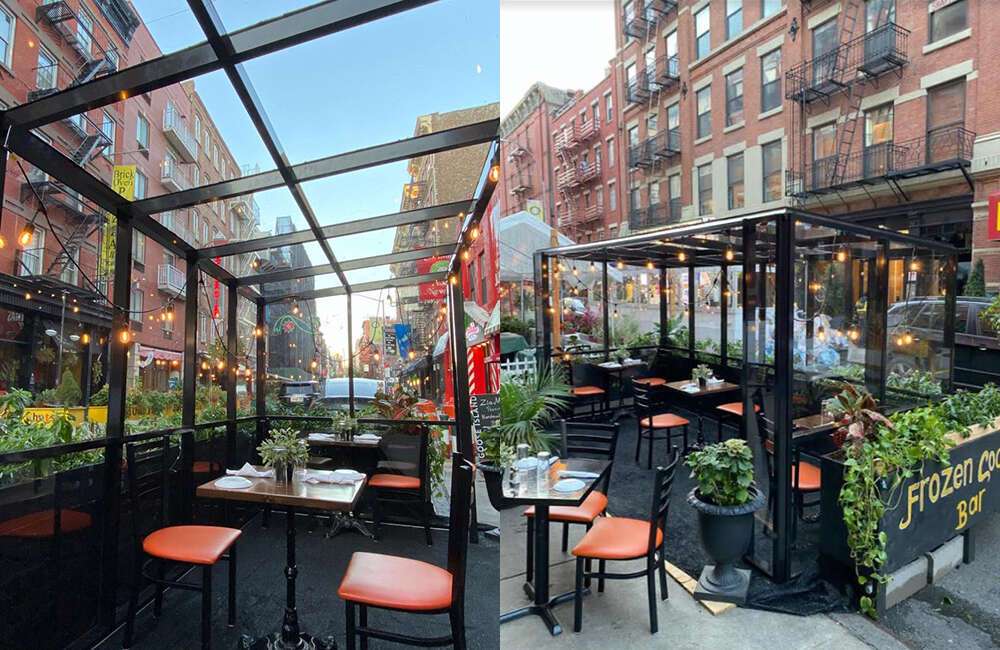 restaurant outdoor pods