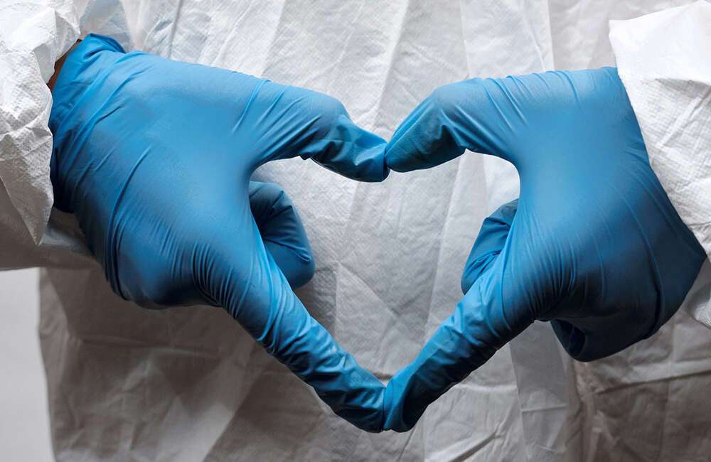 sterile gloves