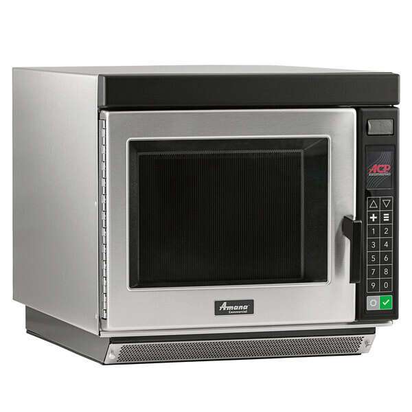 ACP, Inc. ACP Inc. Amana RC30S2 25.5x19.25-inch Commercial Microwave Oven with Push Button Controls, 3,000W