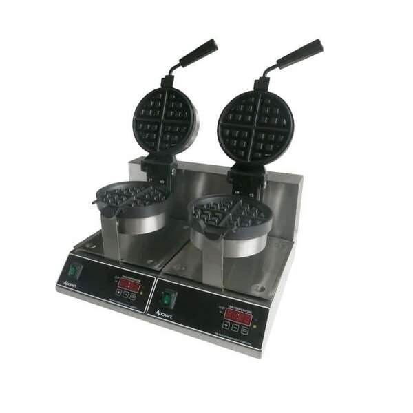 Admiral Craft Equipment Corp Admiral Craft BWM-7/R-2, 20-inch Round Belgian Double Waffle Maker