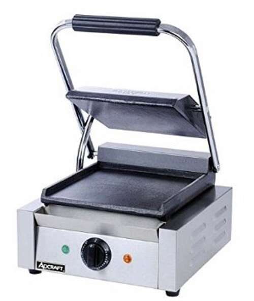 Admiral Craft Equipment Corp Adcraft SG-811/F, Sandwich Grill with Flat Plates