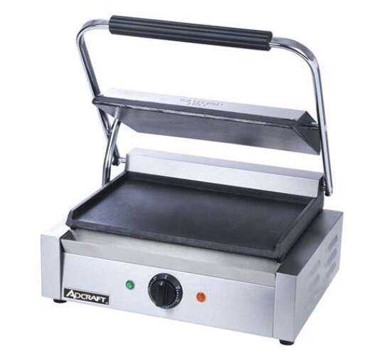 Admiral Craft Equipment Corp Adcraft SG-811E/F, Panini Grill with Flat Plates