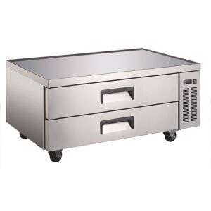 Admiral Craft Equipment Corp Admiral Craft USCB-52, 52-inch 2 Drawers Refrigerated Chef Base