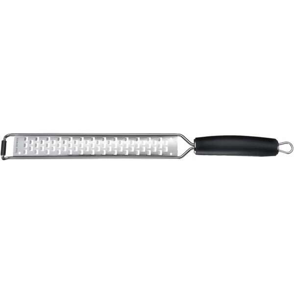 Ambrogio Sanelli A1028000, Stainless Steel Medium Grater with Black Handle