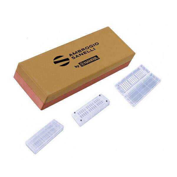 Ambrogio Sanelli A1901000, Sharpening Whetstone with 1000/3000 Grit