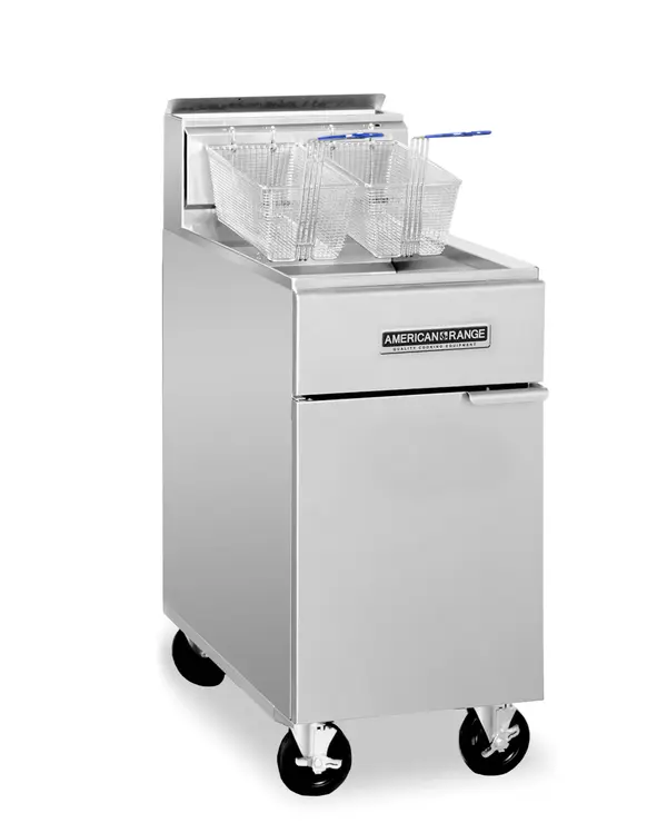 American Range AF35/50, 50 lb Capacity Gas Fryer, NSF