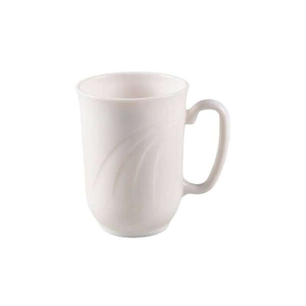 Arcoroc 27028, 9.75 Oz Cypress Ivory Porcelain Coffee Mugs, 36/CS