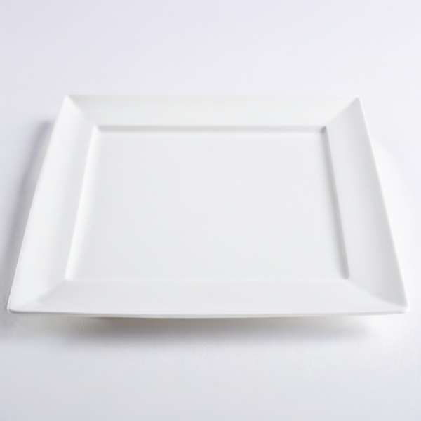 Arcoroc FF195, 11-Inch Square Up Porcelain Plate by Arc Cardinal, 6/CS