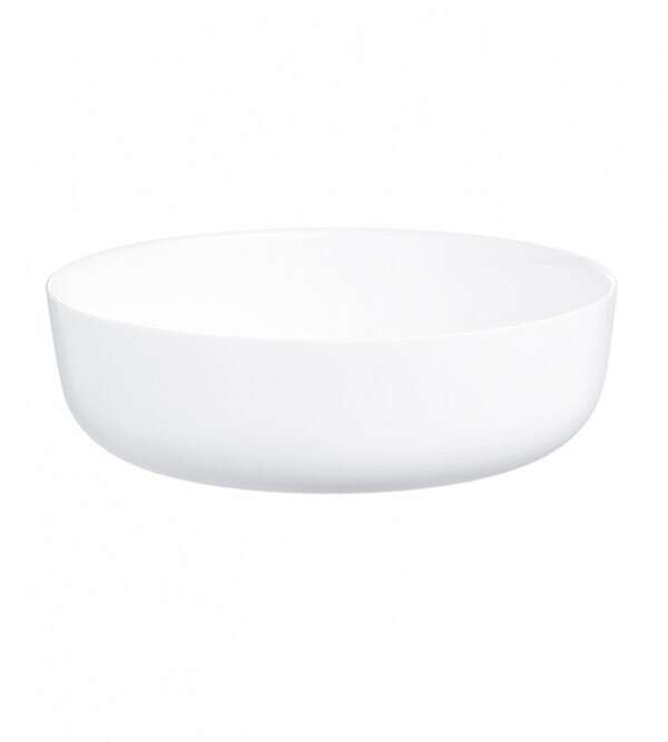 Arcoroc N9399ARC 2.8L Evolutions Round White Glass Service Dish, 6/CS