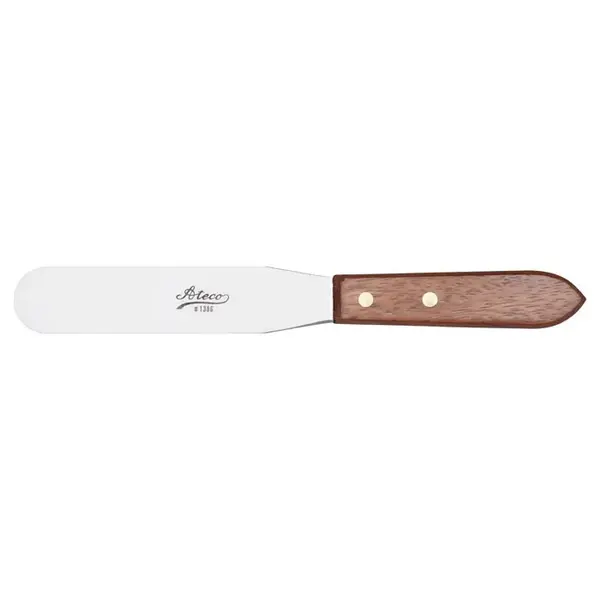 Ateco 1386, Medium Sized Straight Spatula with 6-Inch Blade