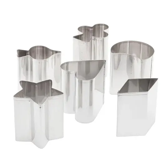 Ateco 1428, Set of 6 3-Inch Tall Fancy Shaped Cutters