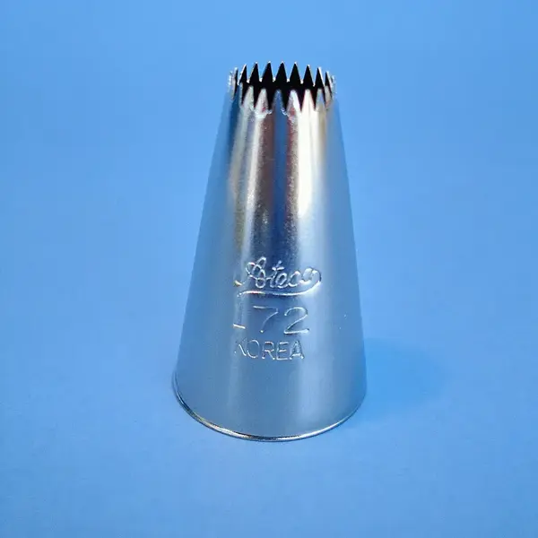 Ateco 172, Large Fine Cut Star Decorating Tip