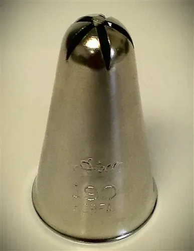 Ateco 190, Medium 5-Petal Drop Flower Decorating Tip