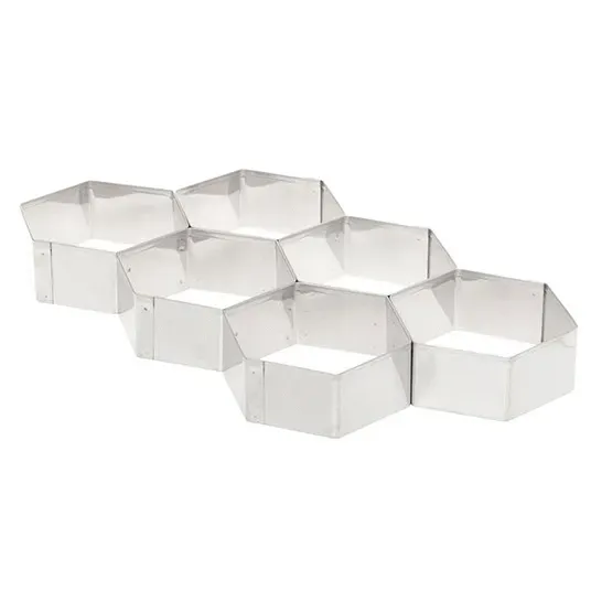 Ateco 5151, 6 Linked Hexagon Cutters