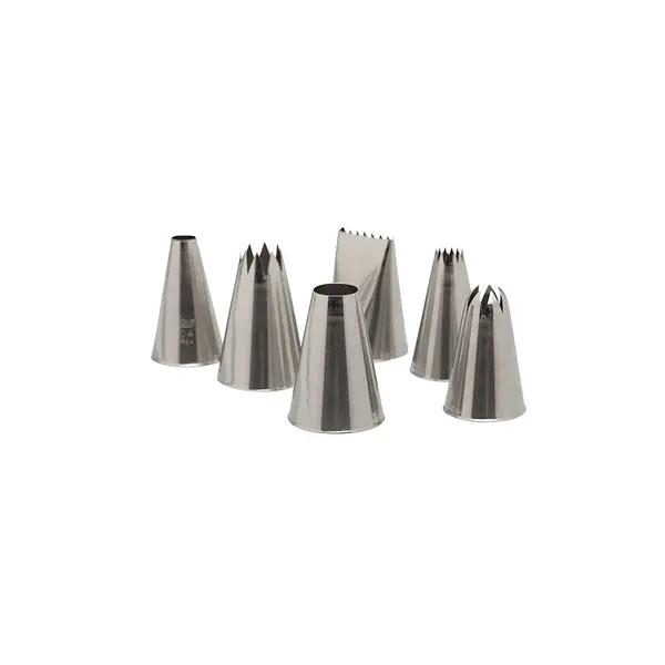 Ateco 787, 6-Piece Decorating Tip Set
