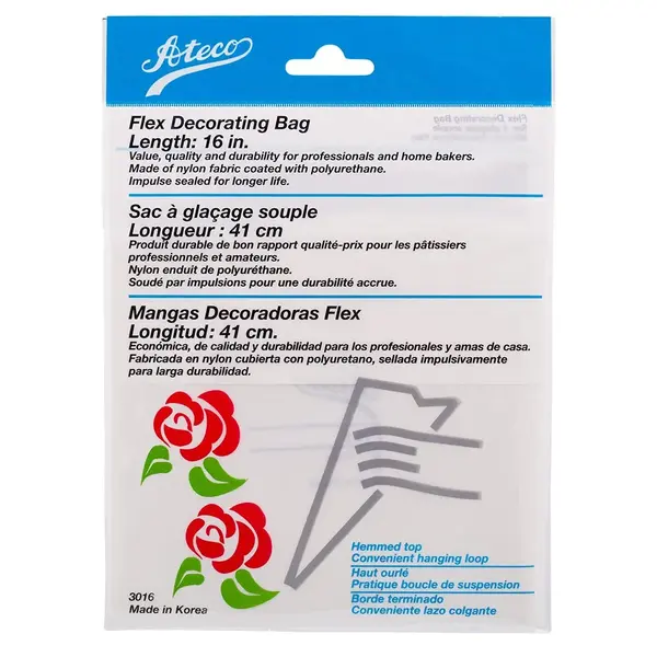 Ateco 3016, 16-Inch Flex Pastry Decorating Bag
