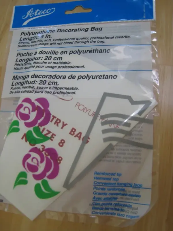 Ateco 3308, 8-Inch Polyurethane Pastry Decorating Bag