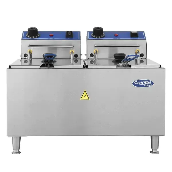 Atosa ACEF-32, 32 Lbs Countertop Dual Tank Electric Fryer