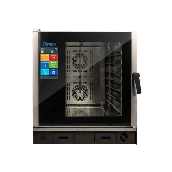 Atosa AEC-0711E, 30-Inch Electric Smart-Touch Combi Oven with 7 Half-Size Pans, 208V, 3 Phase