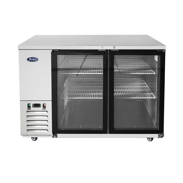 Atosa MBB59GGR 59-Inch Glass Door Back Bar Cooler
