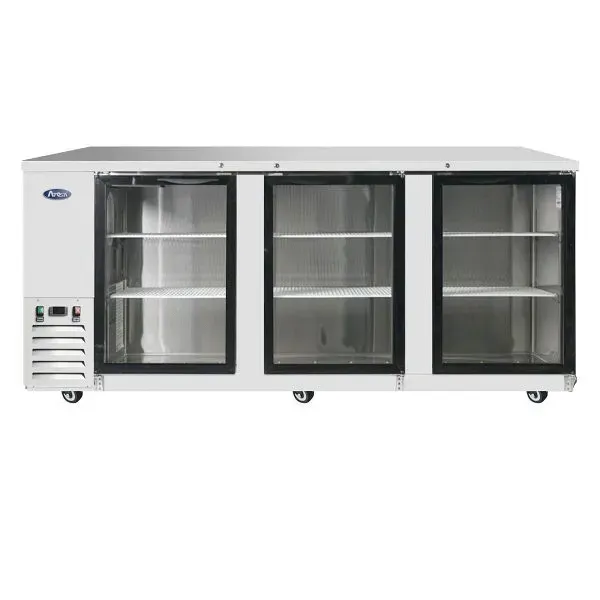 Atosa MBB90GGR 90-Inch Glass Door Back Bar Cooler