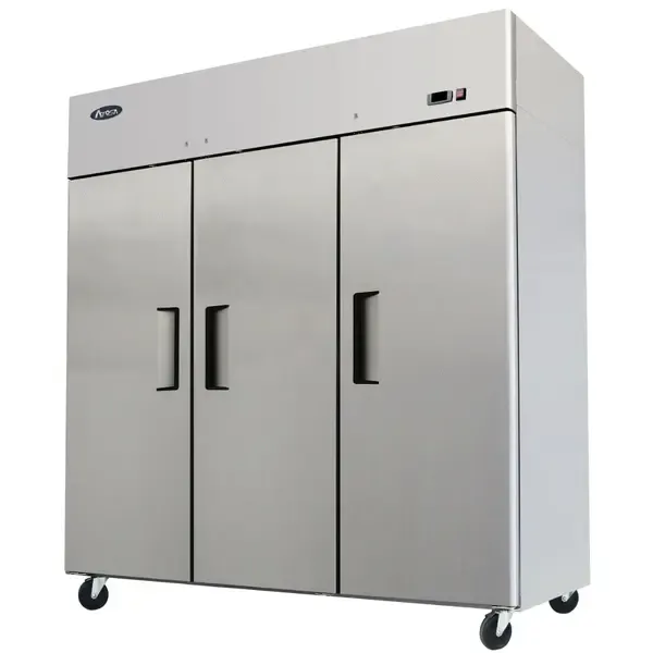 Atosa MBF8003GR, Top Mount 3-Door Upright Freezer