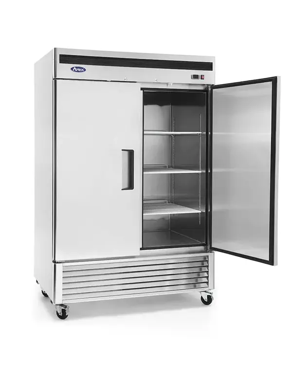 Atosa MBF8503GR Bottom Mount 2-Door Upright Freezer