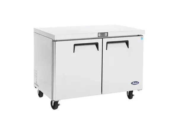 Atosa MGF36RGR 37-Inch Two-Door Undercounter Refrigerator