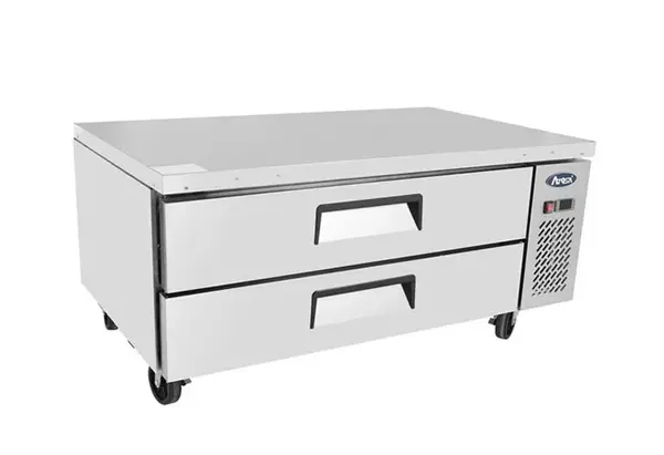 Atosa MGF8452GR 61-Inch 2 Drawer Refrigerated Extended Top Chef Base