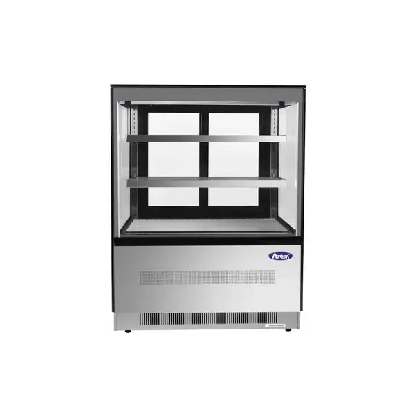 Atosa RDCS-35, Floor Model Refrigerated Square Display Case