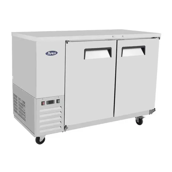 Atosa SBB69GRAUS1 68-Inch Solid Door Back Bar Cooler