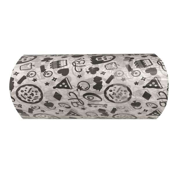 Bagcraft Papercon CLOSEOUT - Bagcraft Papercon 18BP, 18"x1000' Printed Butcher Paper Roll, 1 Roll