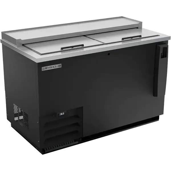 Beverage Air DW49HC-B, 50-Inch Standard Bottle Cooler in Black