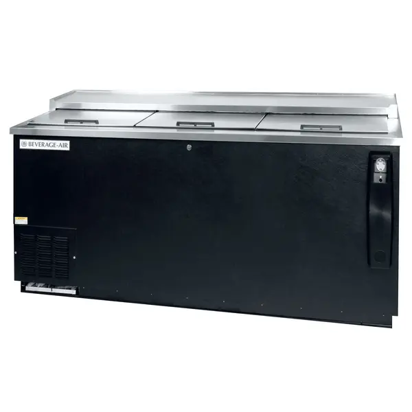 Beverage Air DW79-B, 80-Inch Remote Flat Top Bottle Cooler, UL, NSF
