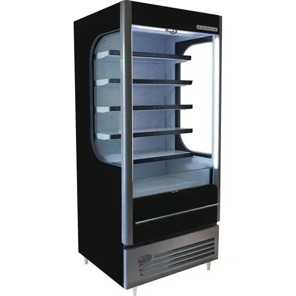 Beverage Air VMHC-12-1-B, VueMax Open-Air Merchandiser in Black