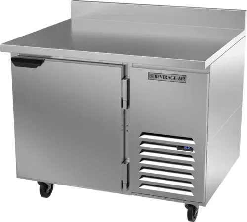 Beverage Air WTR41AHC, 41-Inch 1 Door Counter Height Worktop Refrigerator