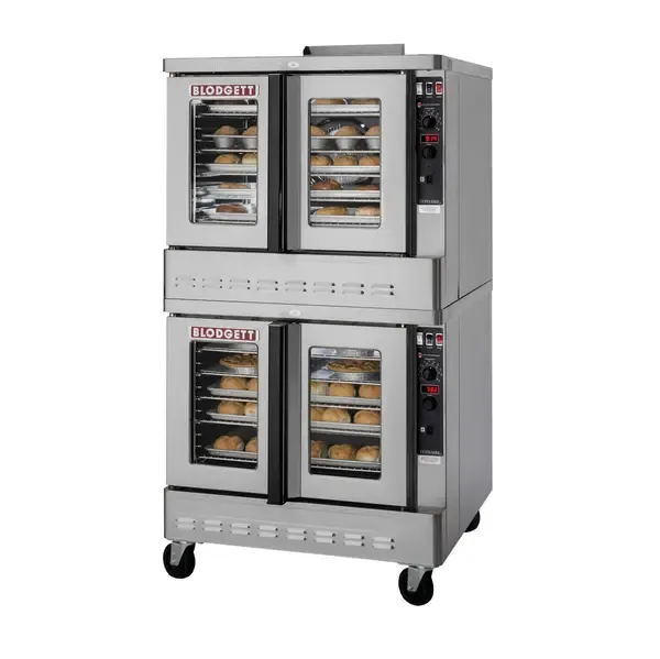 Blodgett ZEPH-100-G DBL, Double Deck Gas Convection Oven with Digital Contols, 115 Volts