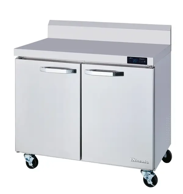 Blue Air BLUR36-WT-HC, 36-inch 2 Swing Doors Worktop Refrigerator, 9.2 Cu. Ft.