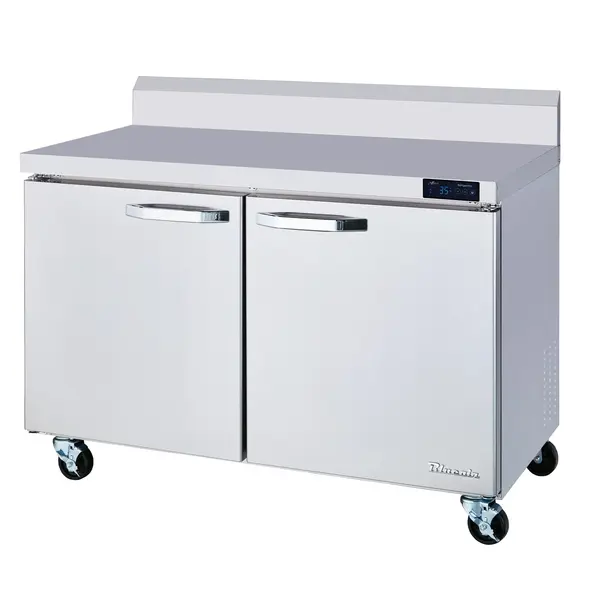 Blue Air BLUR48-WT-HC, 48-inch 2 Swing Doors Worktop Refrigerator, 13 Cu. Ft.