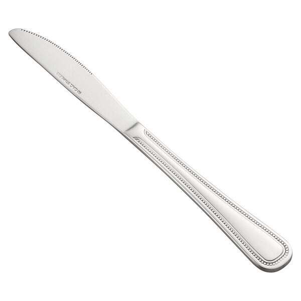 C.A.C. 2008-08, 8.75-Inch 18/0 Stainless Steel Pearl Dinner Knife, DZ