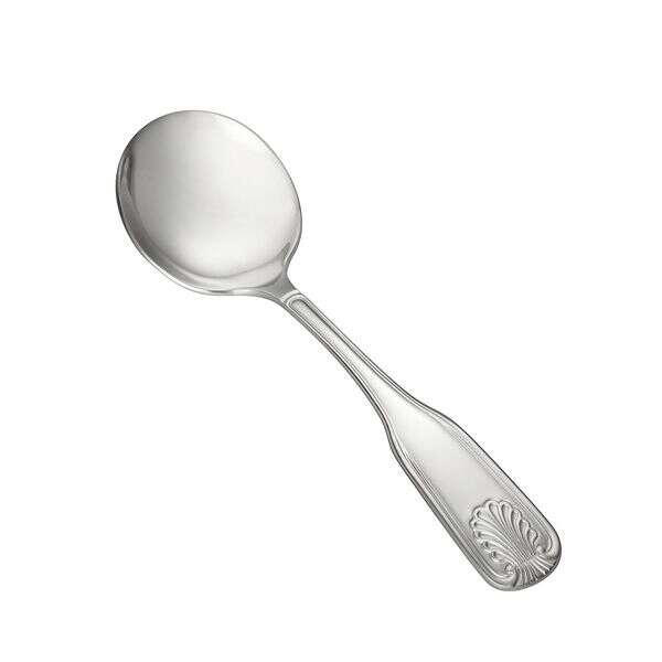 C.A.C. 3001-04, 6.37-Inch 18/0 Stainless Steel Phoenix Bouillon Spoon, DZ