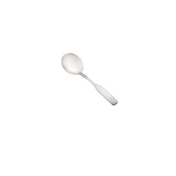 C.A.C. 3005-04, 6-Inch 18/0 Stainless Steel Seine Bouillon Spoon, DZ