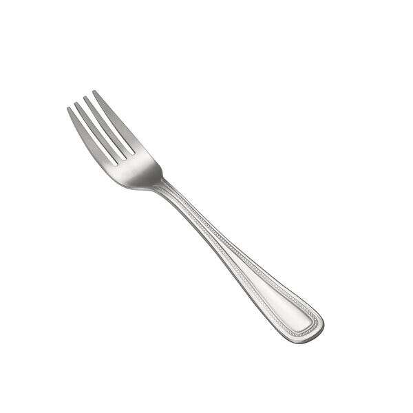 C.A.C. 3008-06, 6.25-Inch 18/0 Stainless Steel Black Pearl Salad Fork, DZ