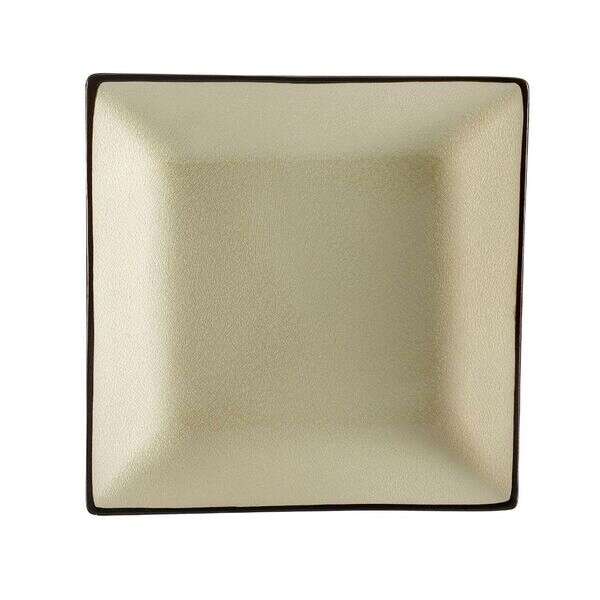 C.A.C. 666-5-W, 5-Inch Non-Glare Glaze White Square Plate, 3 DZ/CS