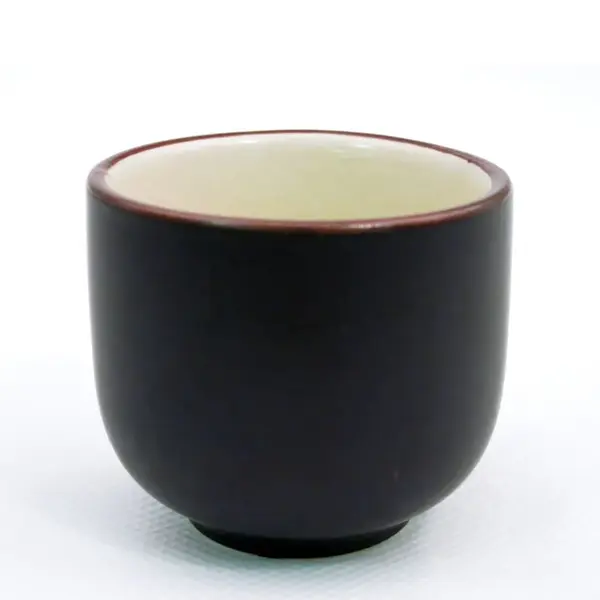 C.A.C. 666-WC-W, 1.5 Oz 2-Inch White Japanese Style Sake Cup, 6 DZ/CS